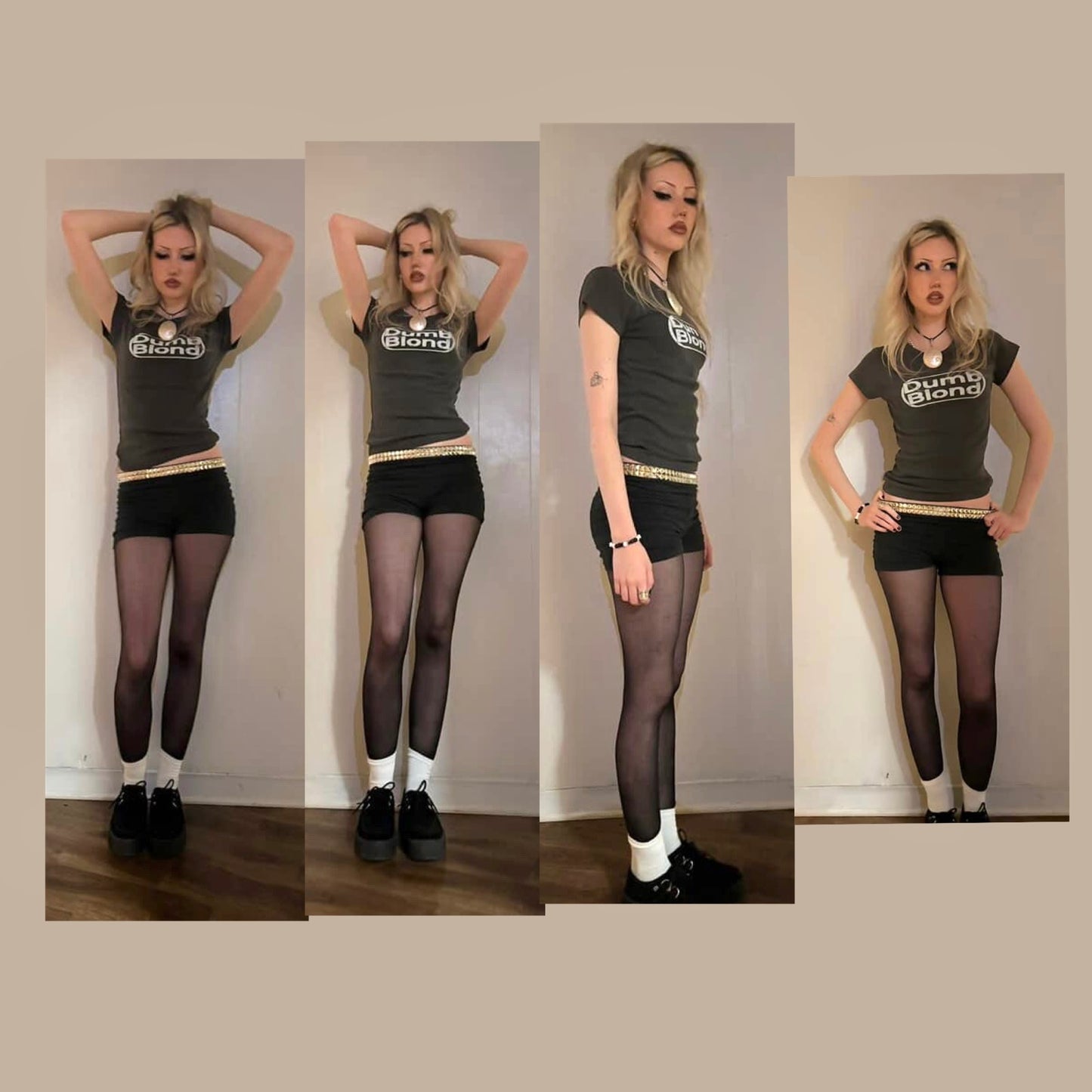 DUMB BLOND BABY TEE