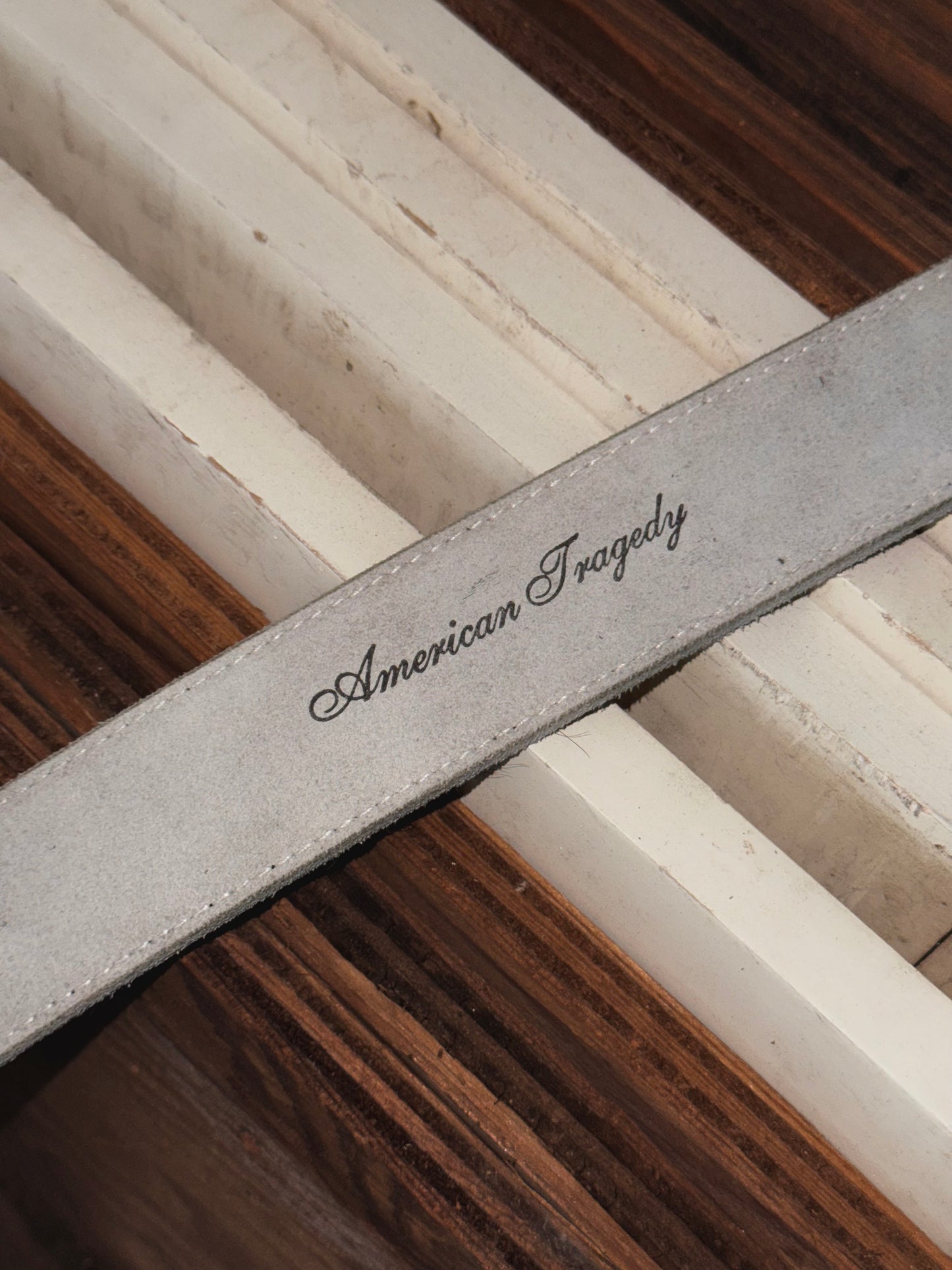 BRACKETT WANE COWHIDE BELT